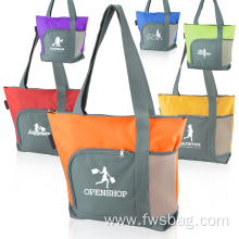 Promotional 600D Tote Bag With Custom Printed Logo